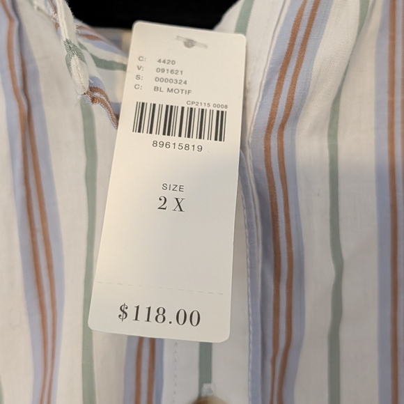 Pilcro Long-Sleeve Lacey Tunic Top - Anthropologie - Picture 6 of 6